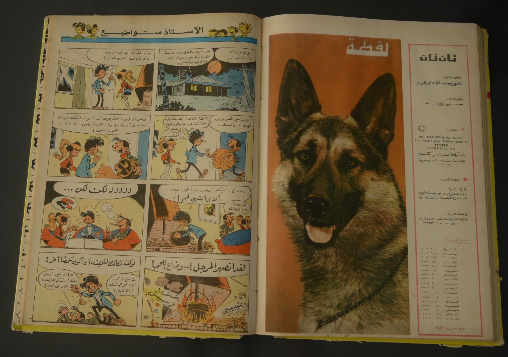 مجلد مجلة تان تان عام 1973 (المجلد الثلاثون) product image (8)