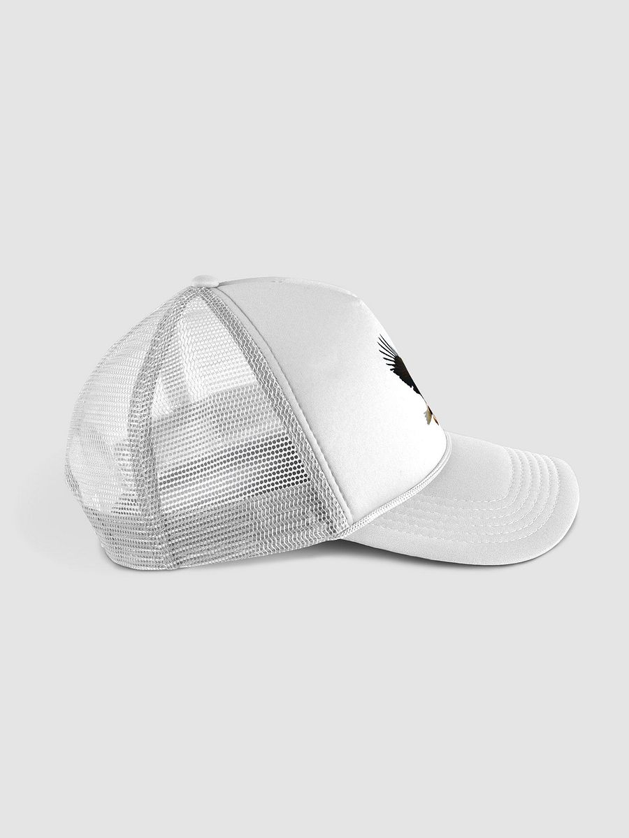 Soar Above the Rest: Valucap VC700 Foam Trucker Hat with Soaring Eagle Design product image (35)