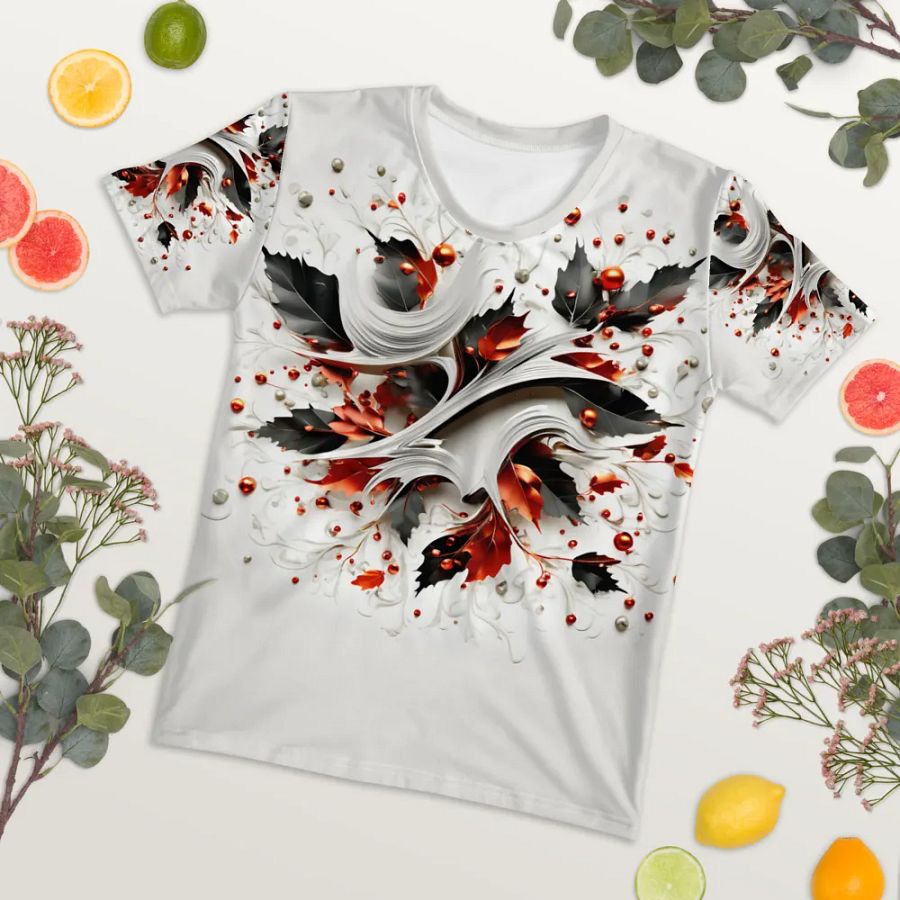 Black Leaves T shirt product image (4)