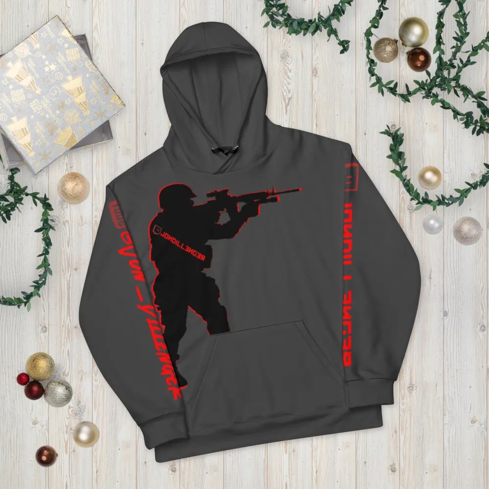JD Gray Silhouette Hoodie product image (10)