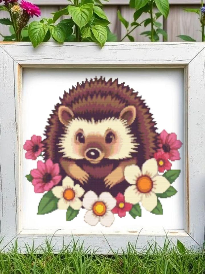Floral Hedgehog product image (1)