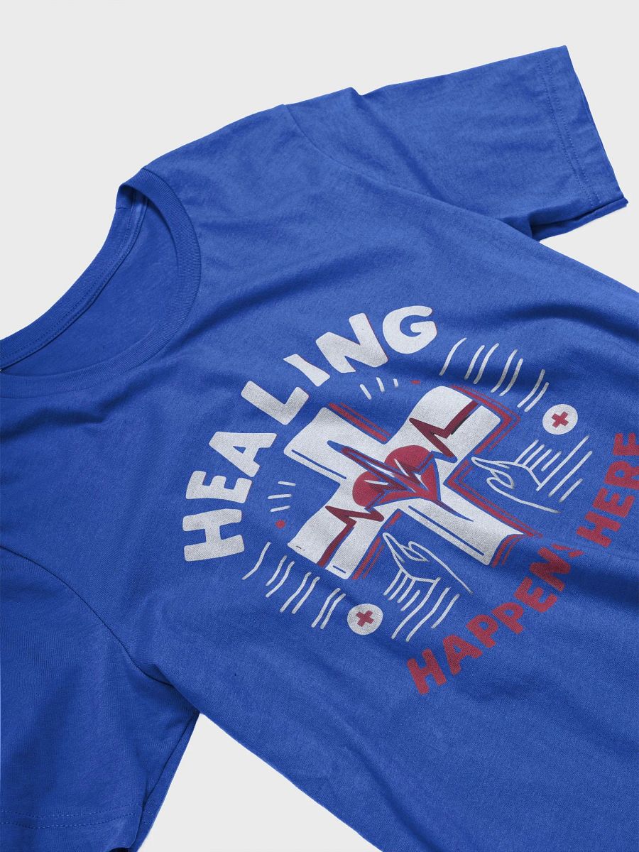 Healing Happens Here - Medical Cross T-Shirt product image (24)
