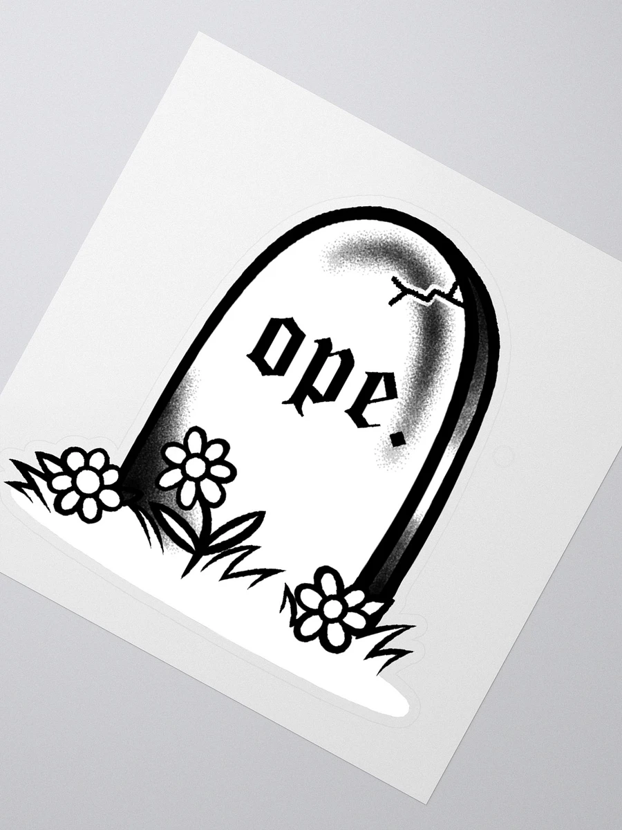 OPE Tombstone - Sticker product image (2)