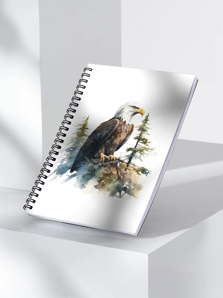 Majestic Eagle Spiral Notebook product image (3)