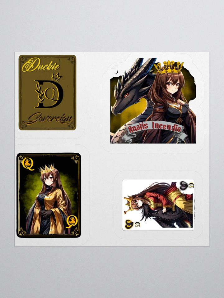 Royal Card Fantasy Kiss Cut Stickers product image (3)