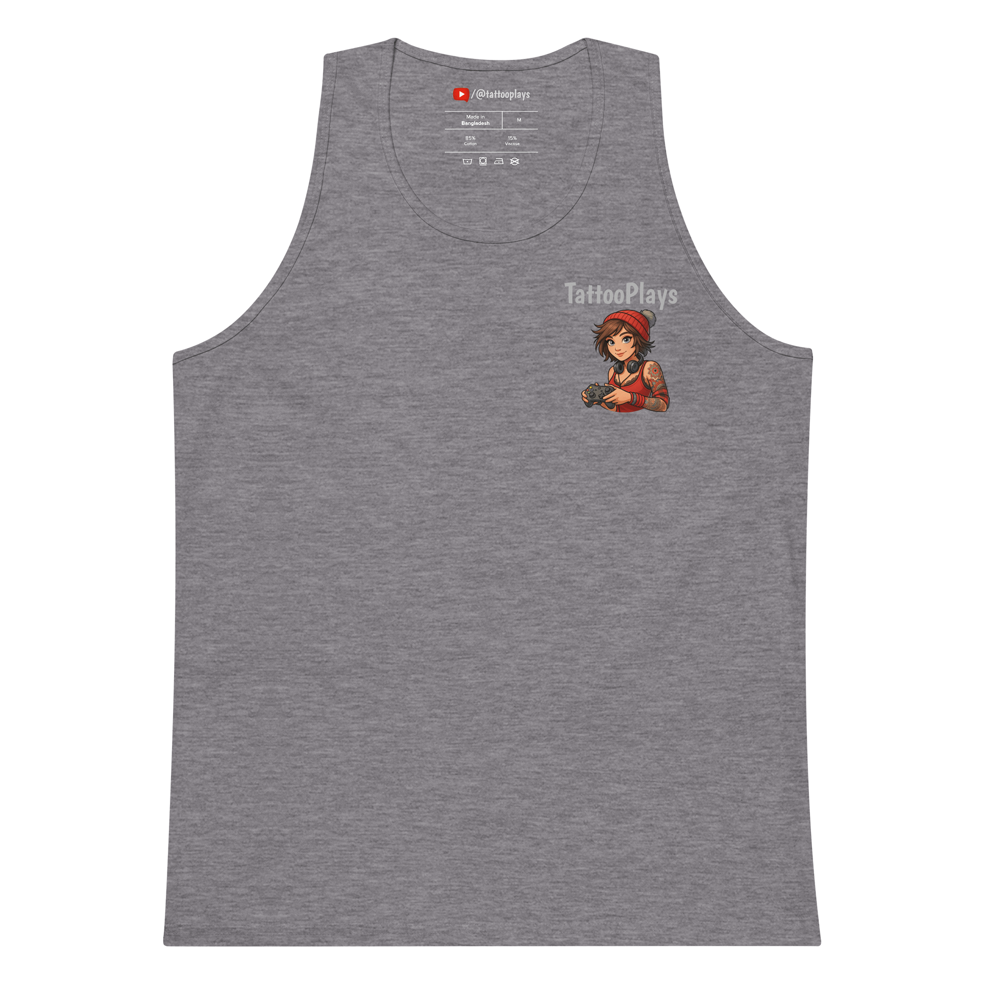 TattooPlays Men’s Tank Top – Built for Comfort, Styled for the Bold product image (4)
