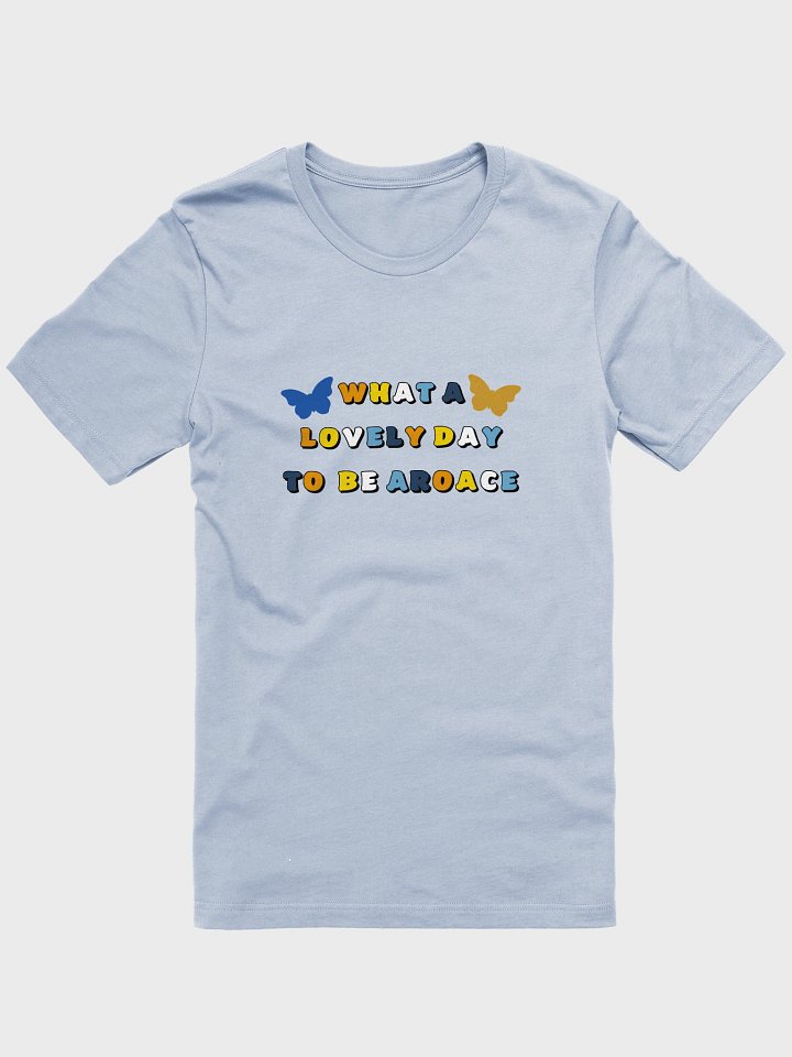 lovely day to be aroace t-shirt product image (1)