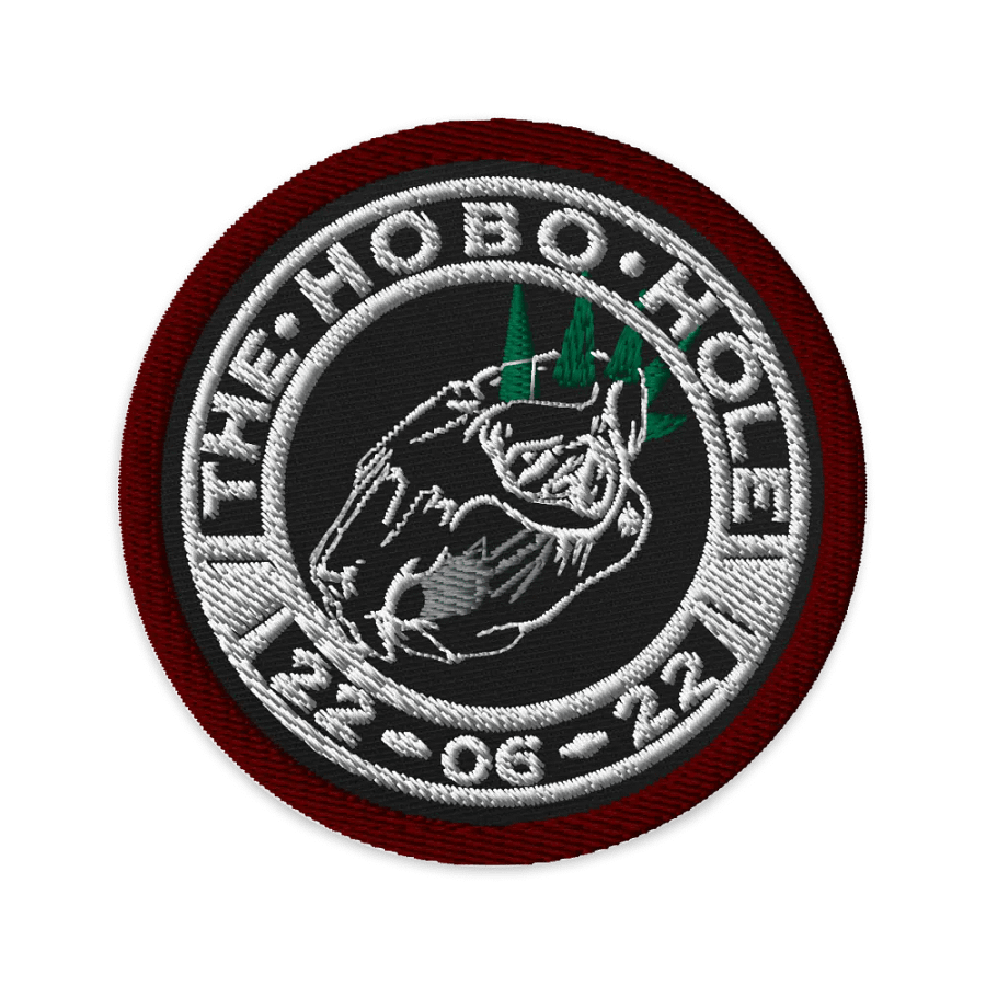 Hobo Hole Embroidered Patch product image (1)