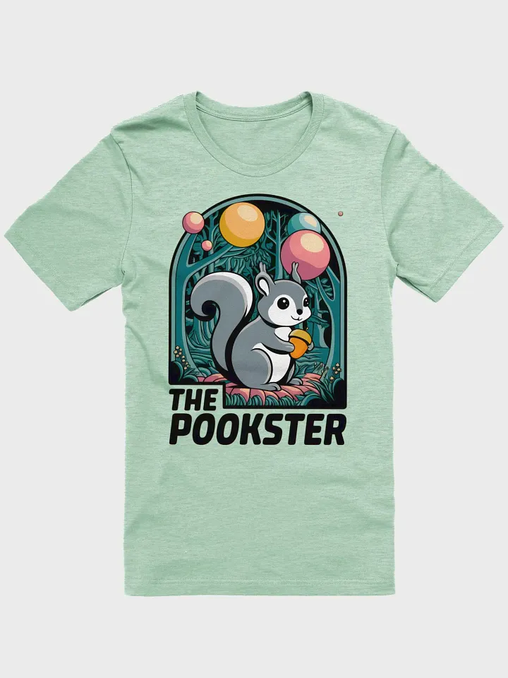 Supersoft and Flattering Lightweight Tee: Ethereal Pookster in the woods product image (1)