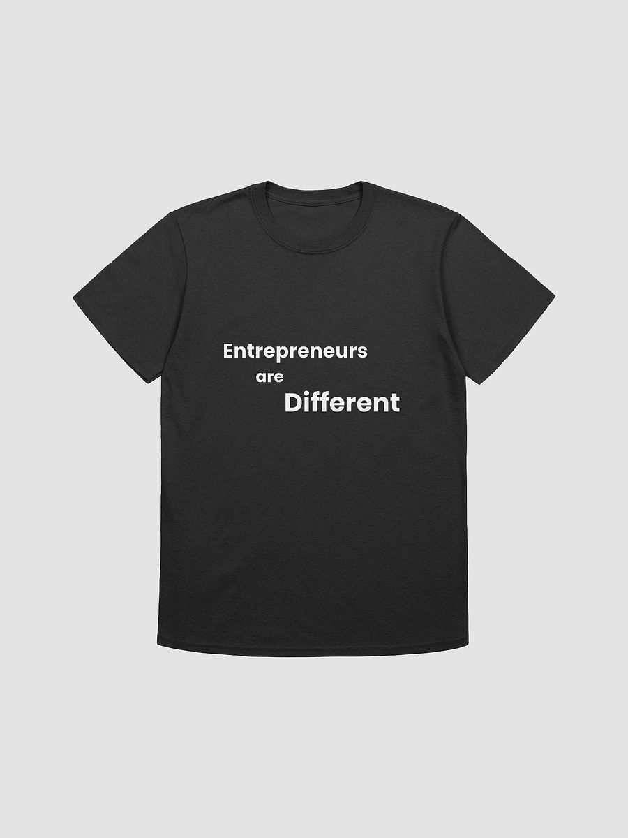 Camiseta "Entrepreneurs are Different" product image (1)