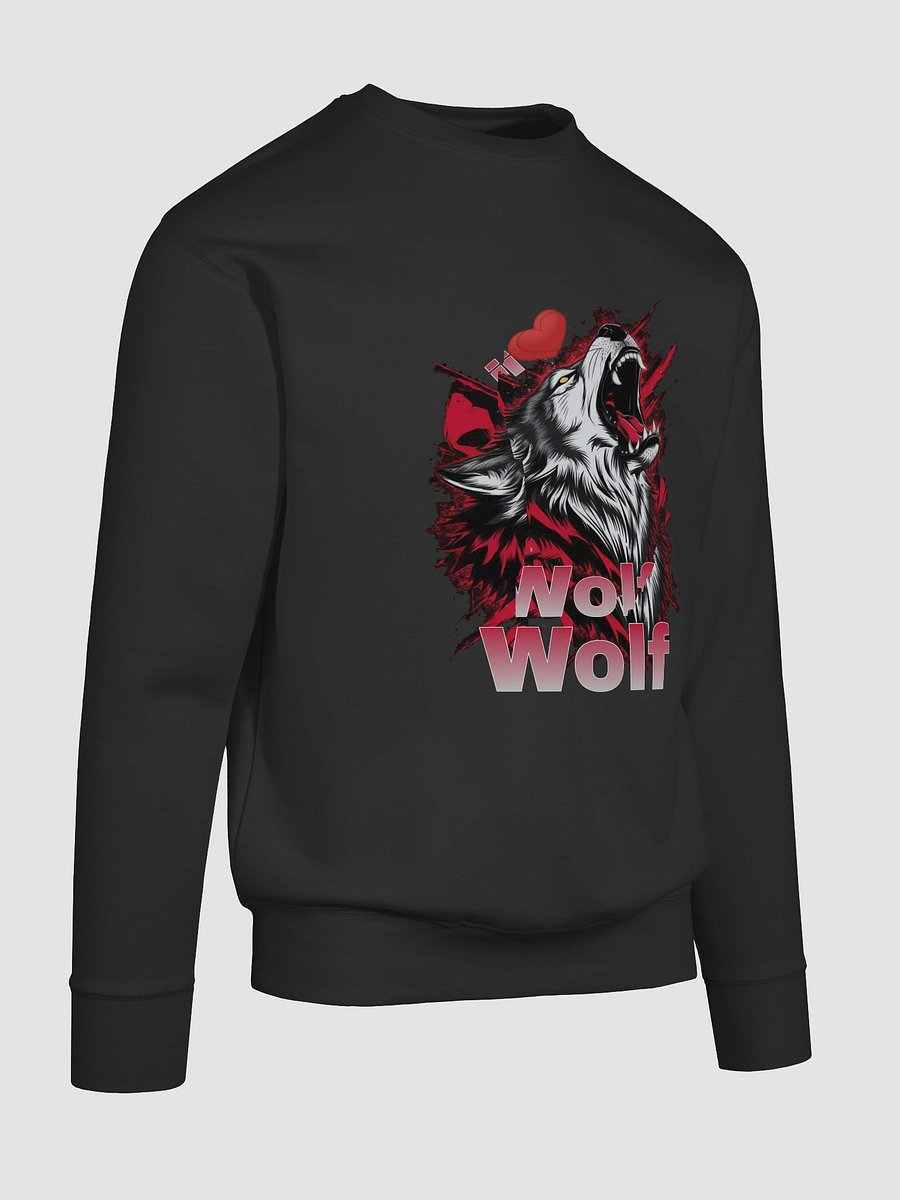 Howling Wolf Love Sweatshirt product image (10)
