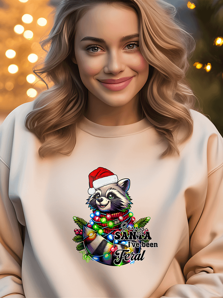 Sorry Santa, I've Been Feral Sweatshirt product image (1)