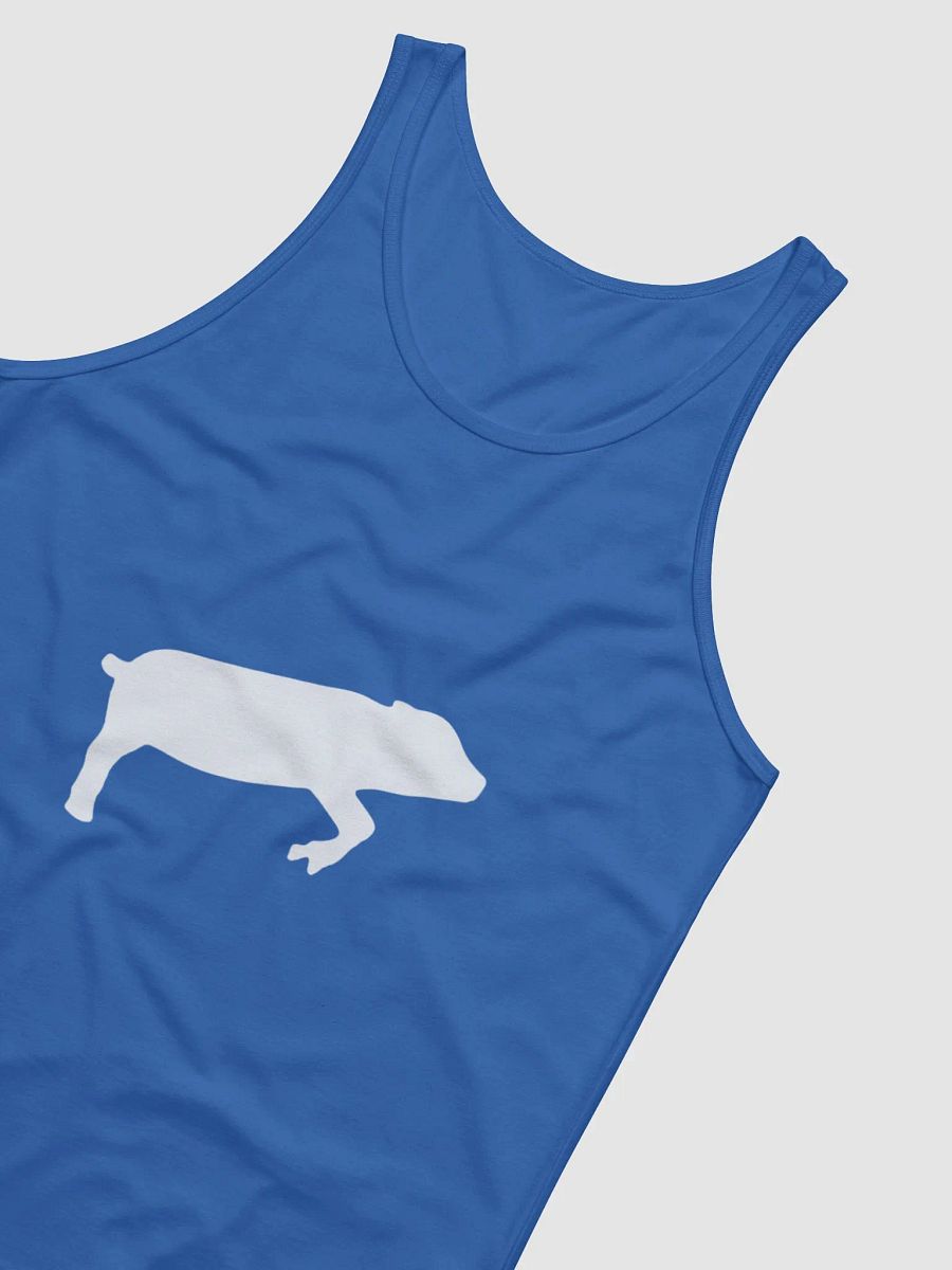 Leaping Pig LIGHT (Bella+Canvas Jersey Tank) product image (52)