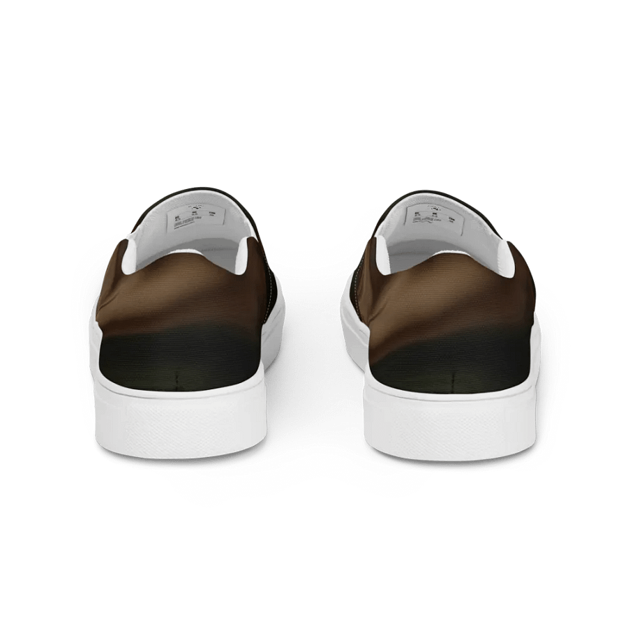 Womens Camouflage Pattern Canvas Slip-On Shoes product image (4)