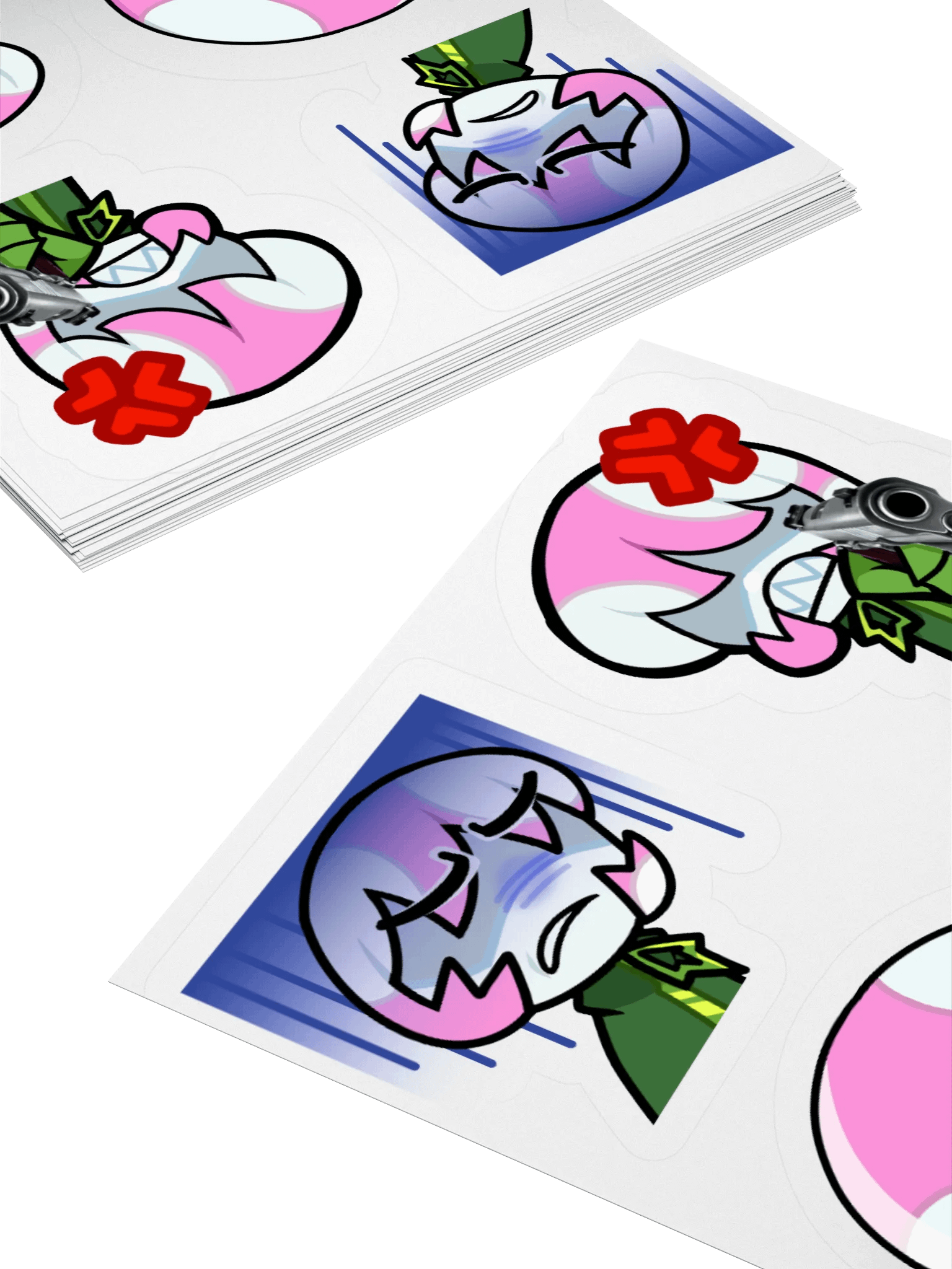 Nub Emotes Stickers product image (12)
