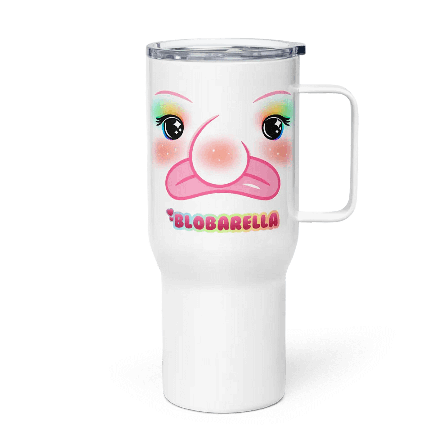 Blobarella Face Travel Mug product image (3)