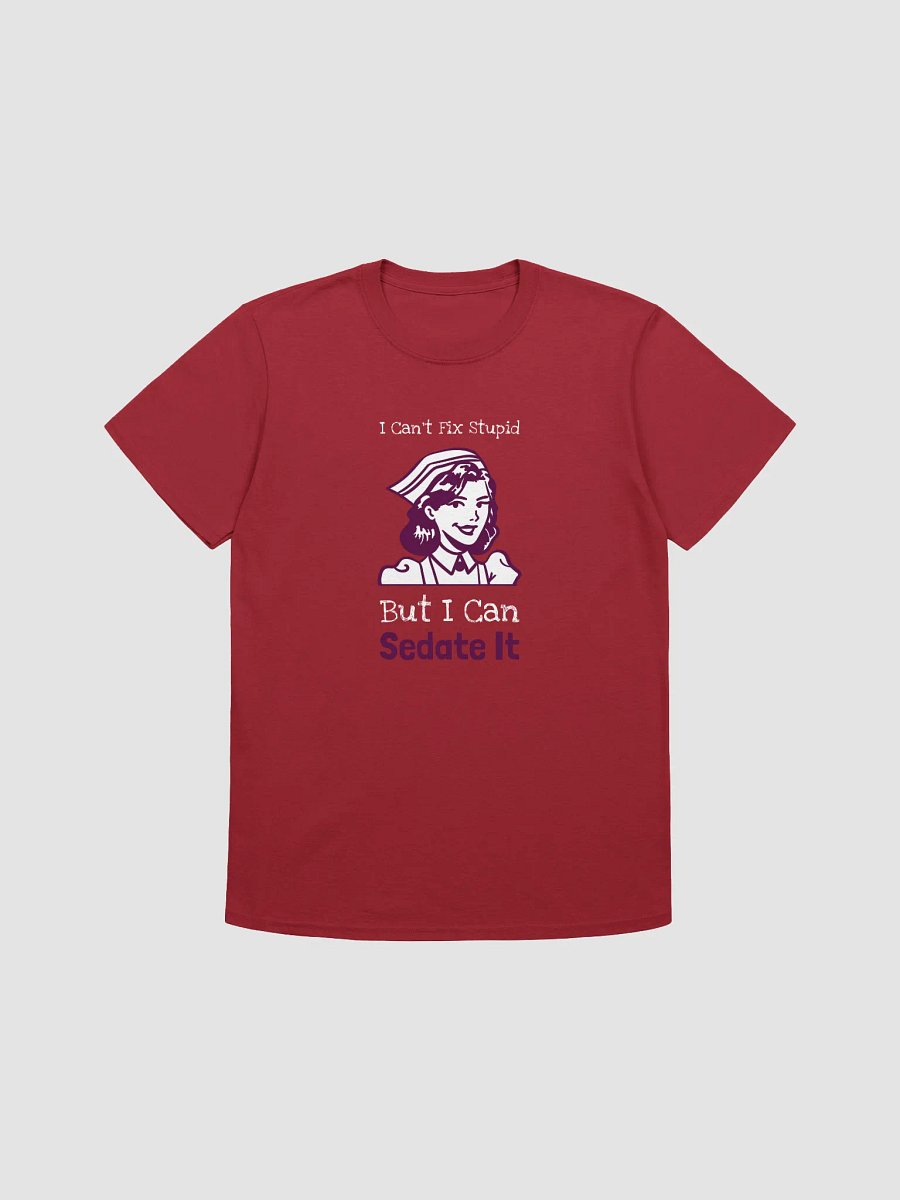 Snarky Nurse Illustration Unisex T-Shirt product image (9)