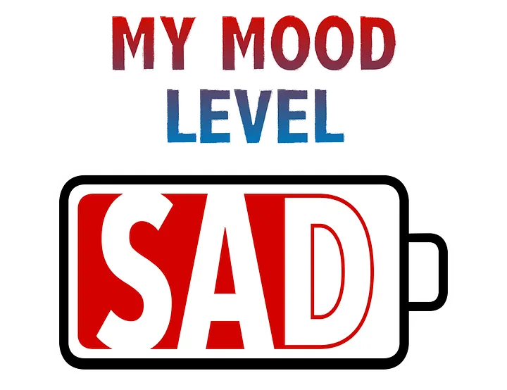 My Mood Level - Sad T-Shirt product image (2)