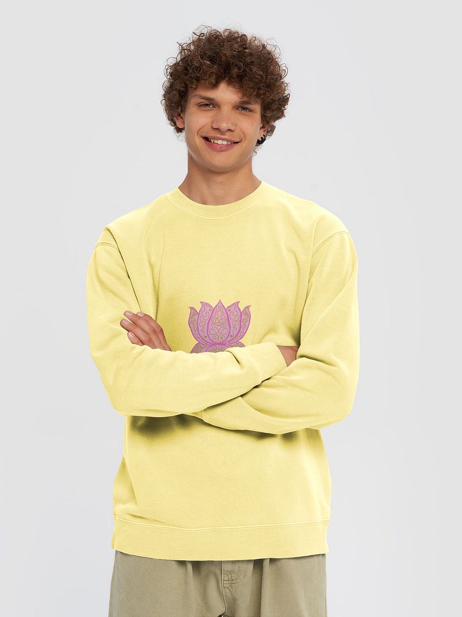 Golden Lotus Blossom Sweatshirt product image (3)