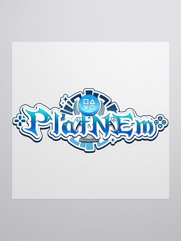 PlatNEm Logo Sticker product image (1)