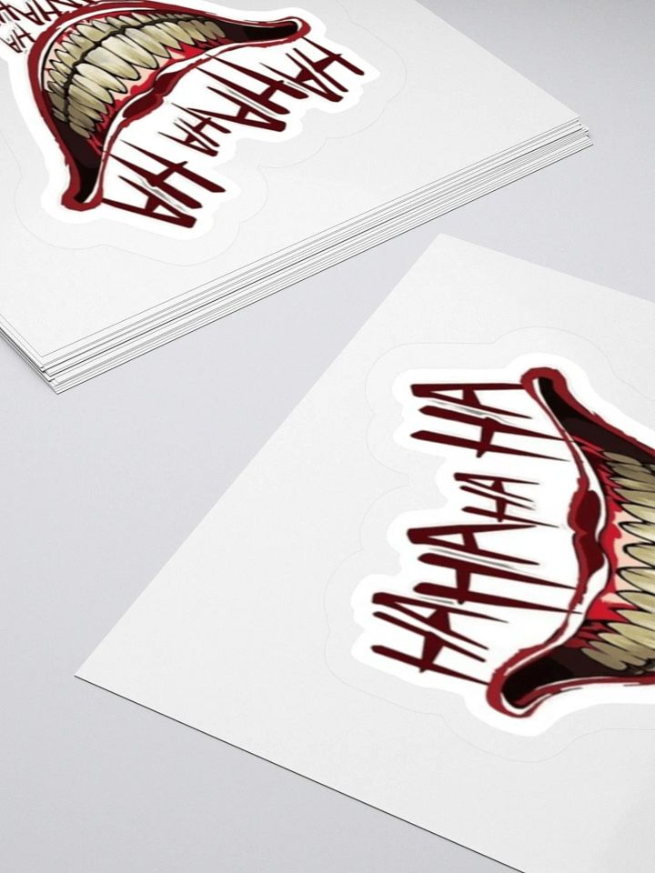 JokerSquad | Kiss Cut HaHaHa Smile Logo product image (1)