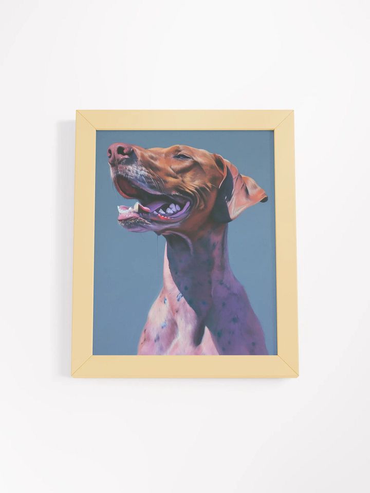 Joyful Vizsla Framed Poster product image (2)