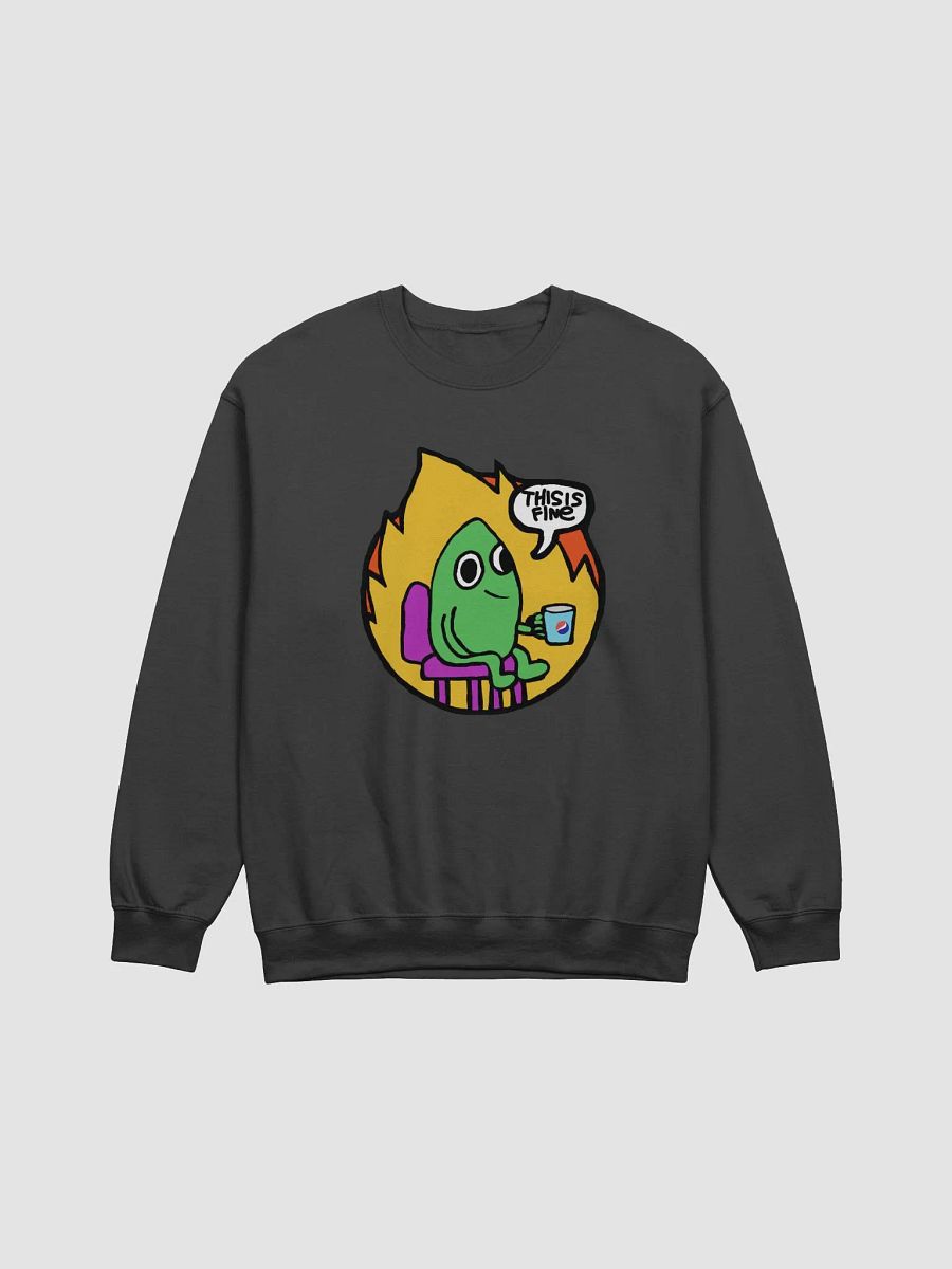 THIS IS FINE SWEATSHIRT product image (2)