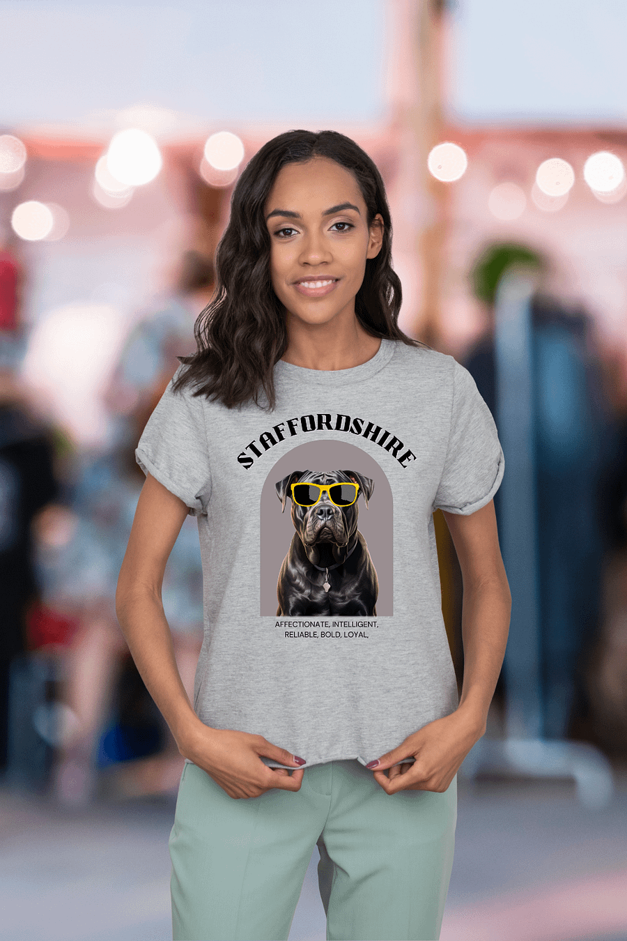 Funny Staffordshire Regular Fit T-shirt product image (1)