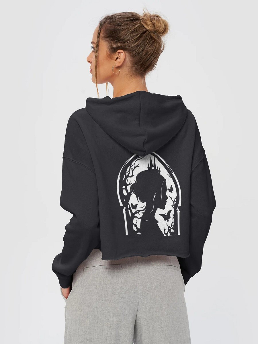 STRAIGHT VIBIN CROP HOODIE product image (4)