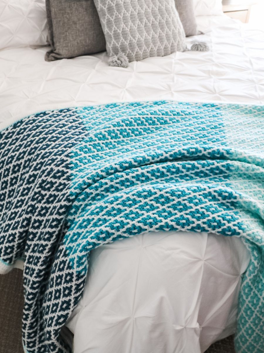 Caribbean Coast Afghan Crochet Pattern product image (6)