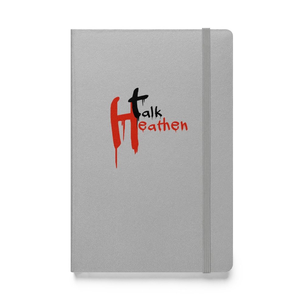 Talk Heathen Hard Cover Notebook product image (1)