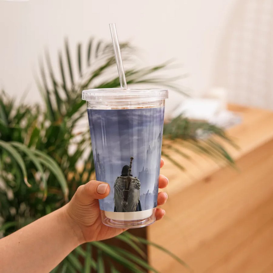 Mystical Warrior Clear Tumbler product image (11)