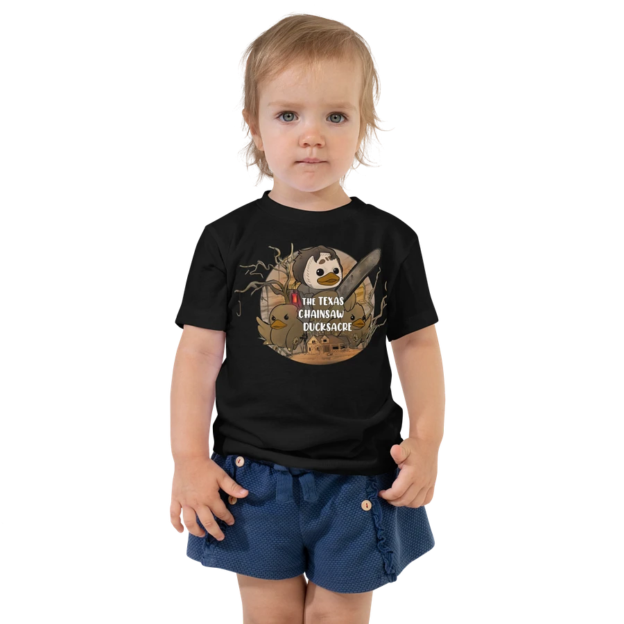 The Texas Chainsaw Ducksacre Toddler Tee product image (1)