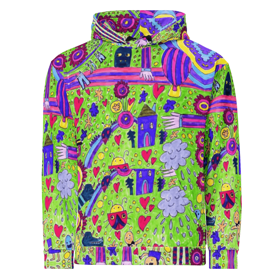 Abstract Doodle Life Unisex Hoodie product image (5)