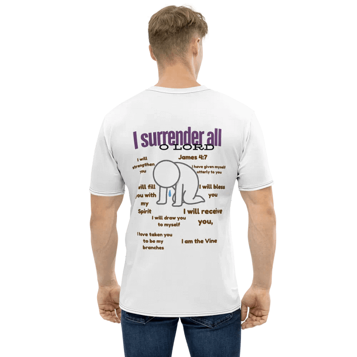 I surrender all to jesus Crew Neck T-Shirt product image (1)