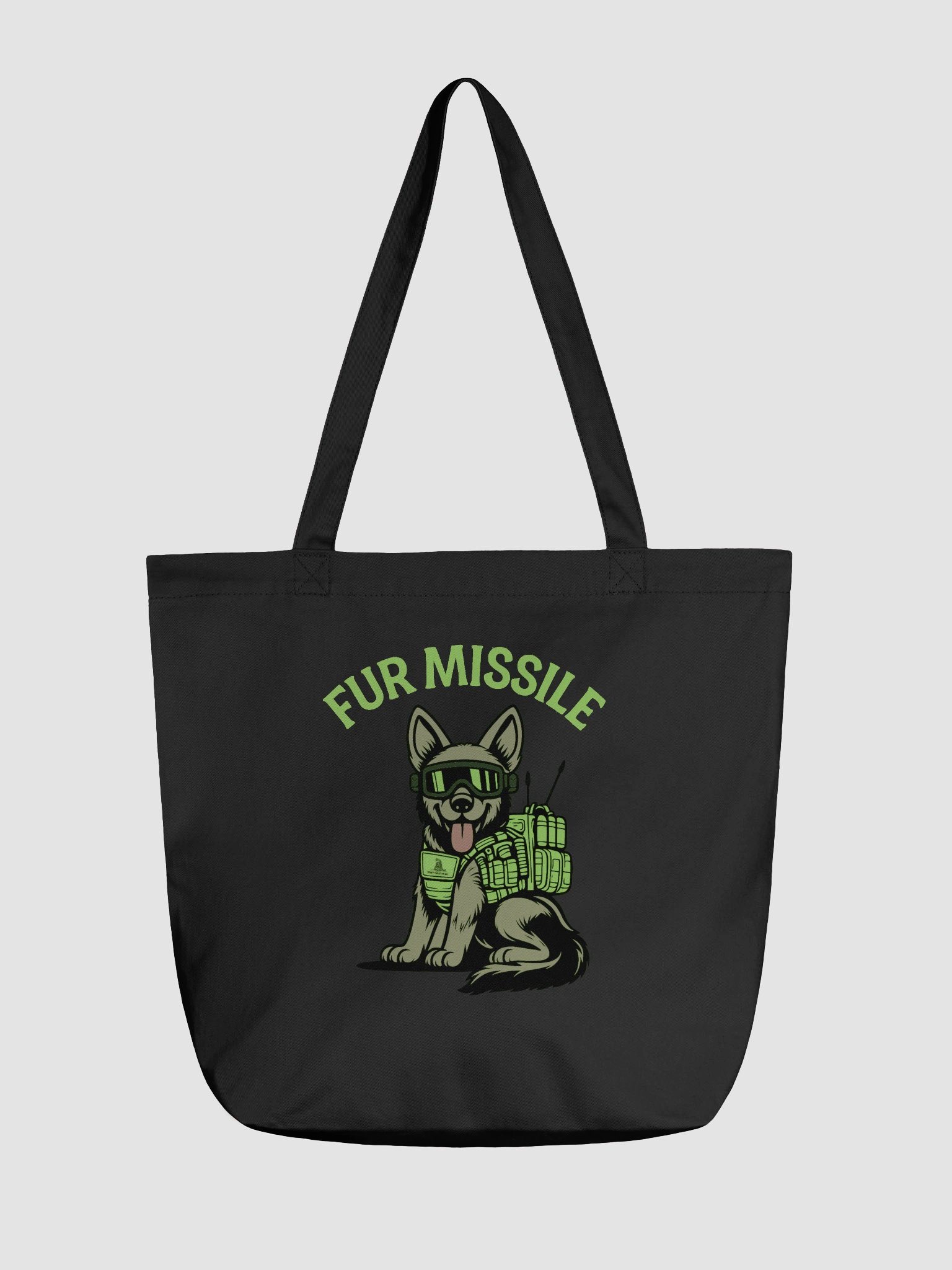 Fur Missile K9 Tote Bag product image (1)