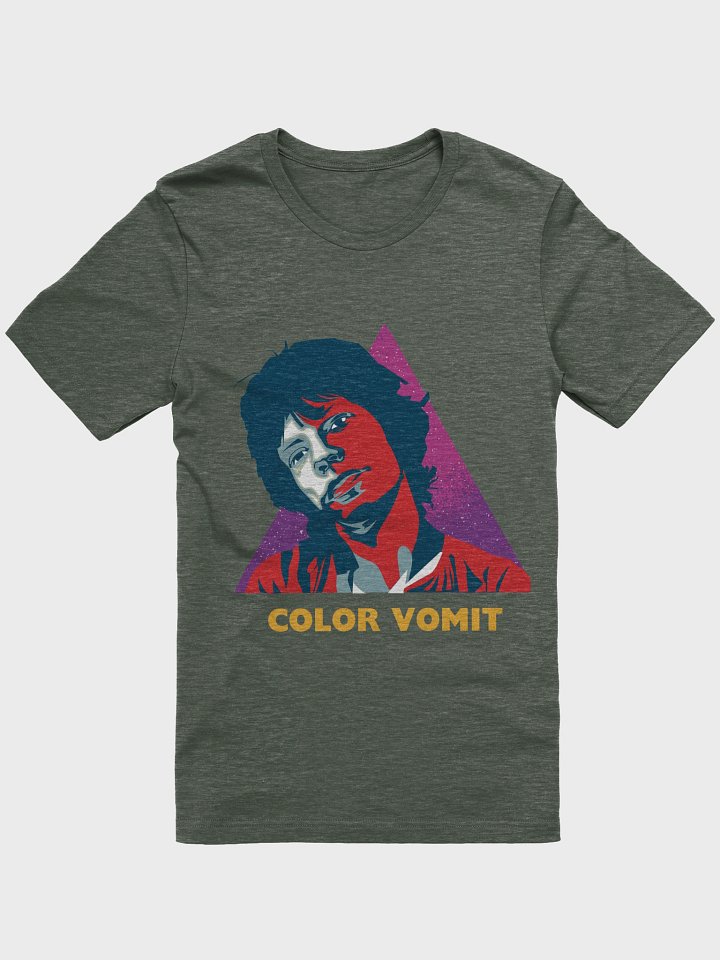 Color Vomit Psychedelic Unisex T-Shirt – Trippy Streetwear Tee for Bold Aesthetic product image (2)