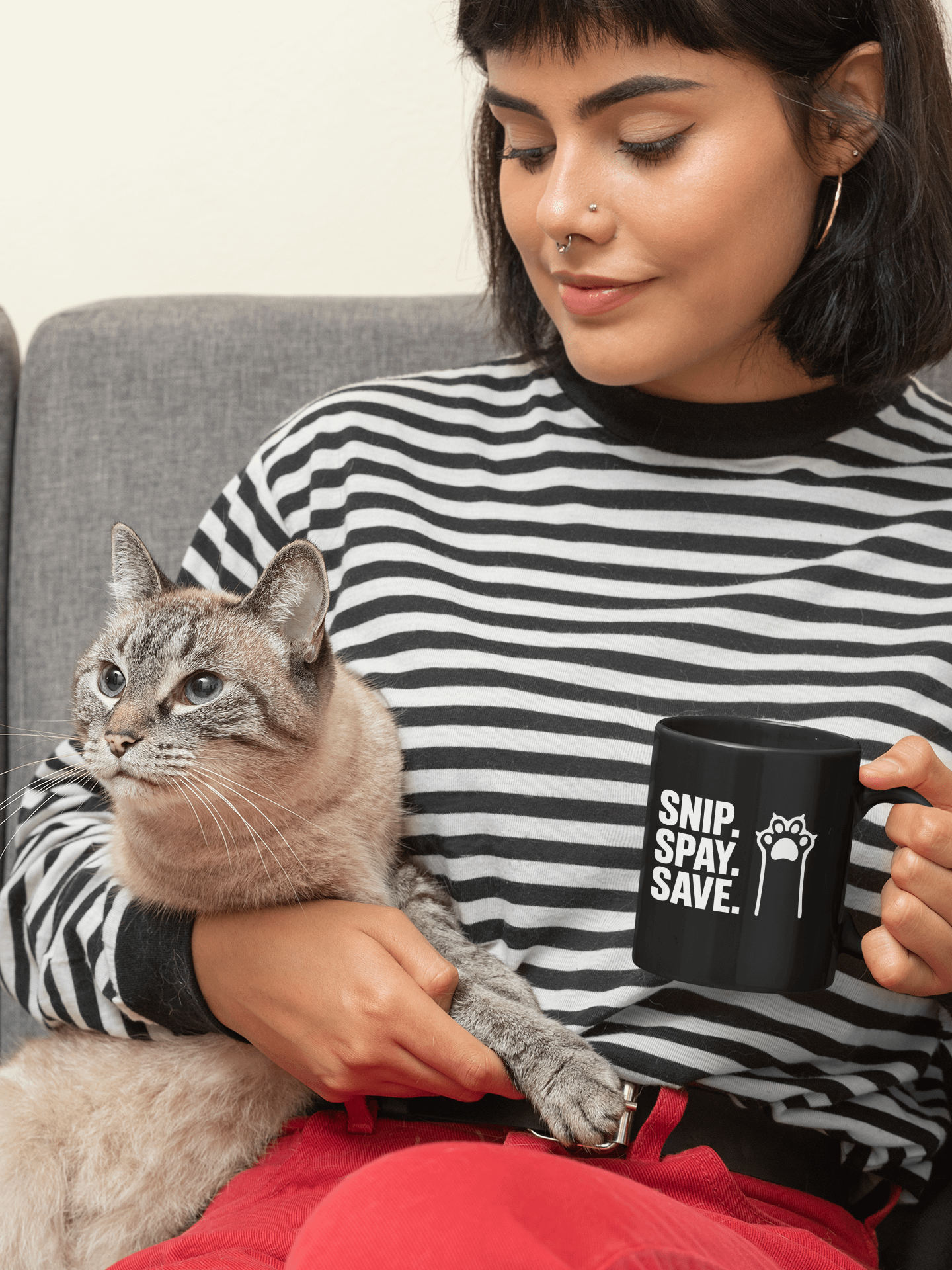 Snip. Spay. Save. | Coffee Mug product image (2)