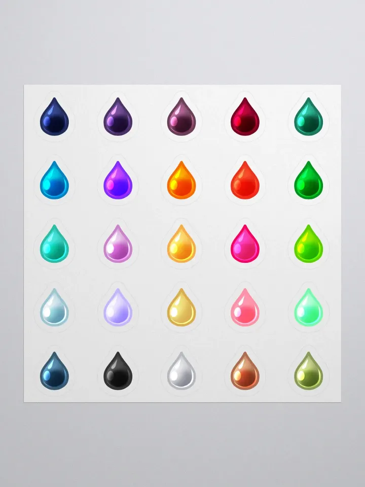 Droplets Stickers product image (2)