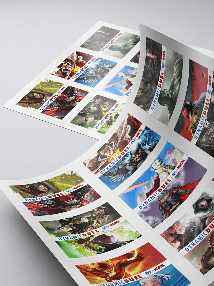Dynamic Duel Episode Cover Stickers - Series 3 product image (4)