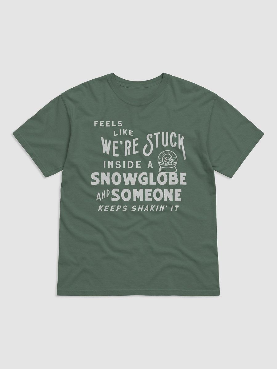 Snowglobe Censored Heavyweight Tee (Dark) (BB x CC) product image (1)
