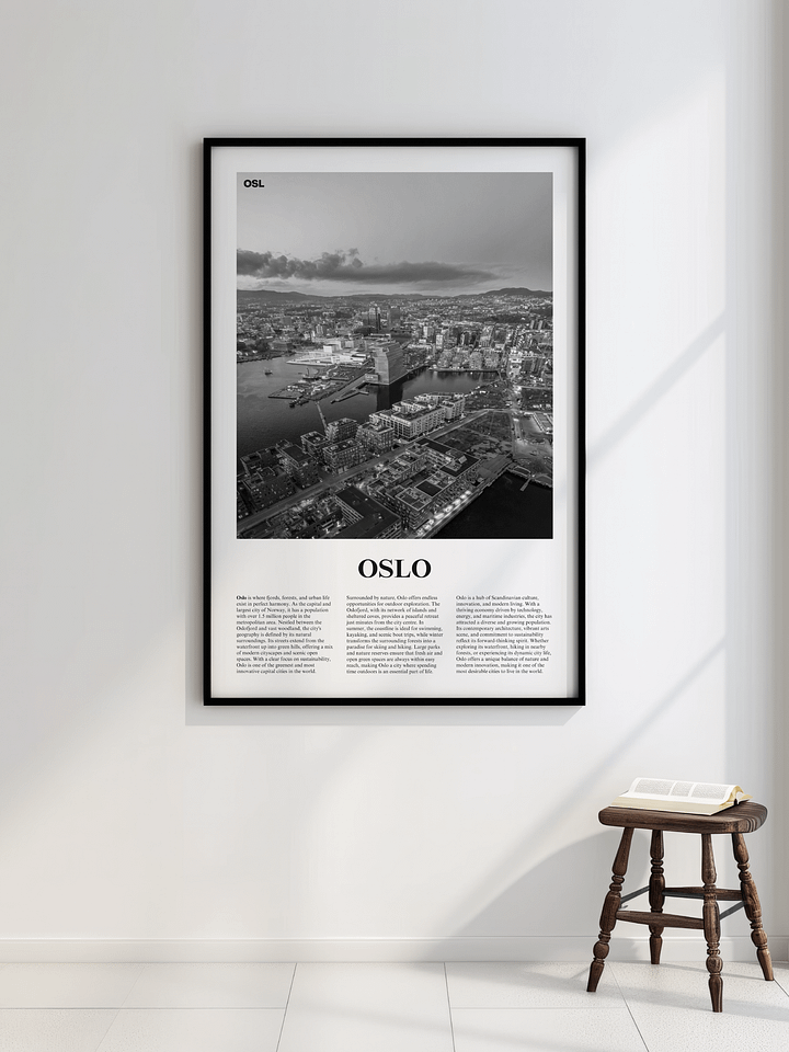 Oslo 01 Newspaper Poster product image (12)