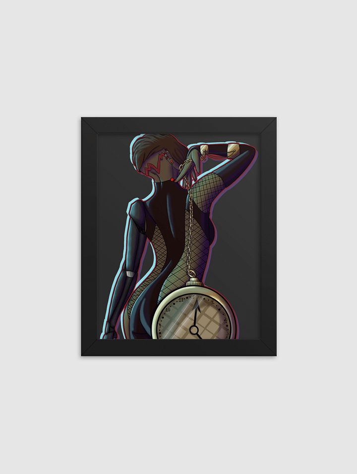 Time Surfer Framed Print product image (1)