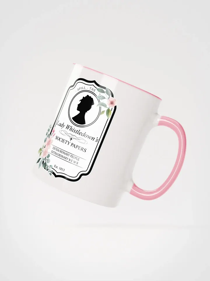 Lady Whistledown Society Mug | Bridgerton-Inspired Vintage Design product image (2)