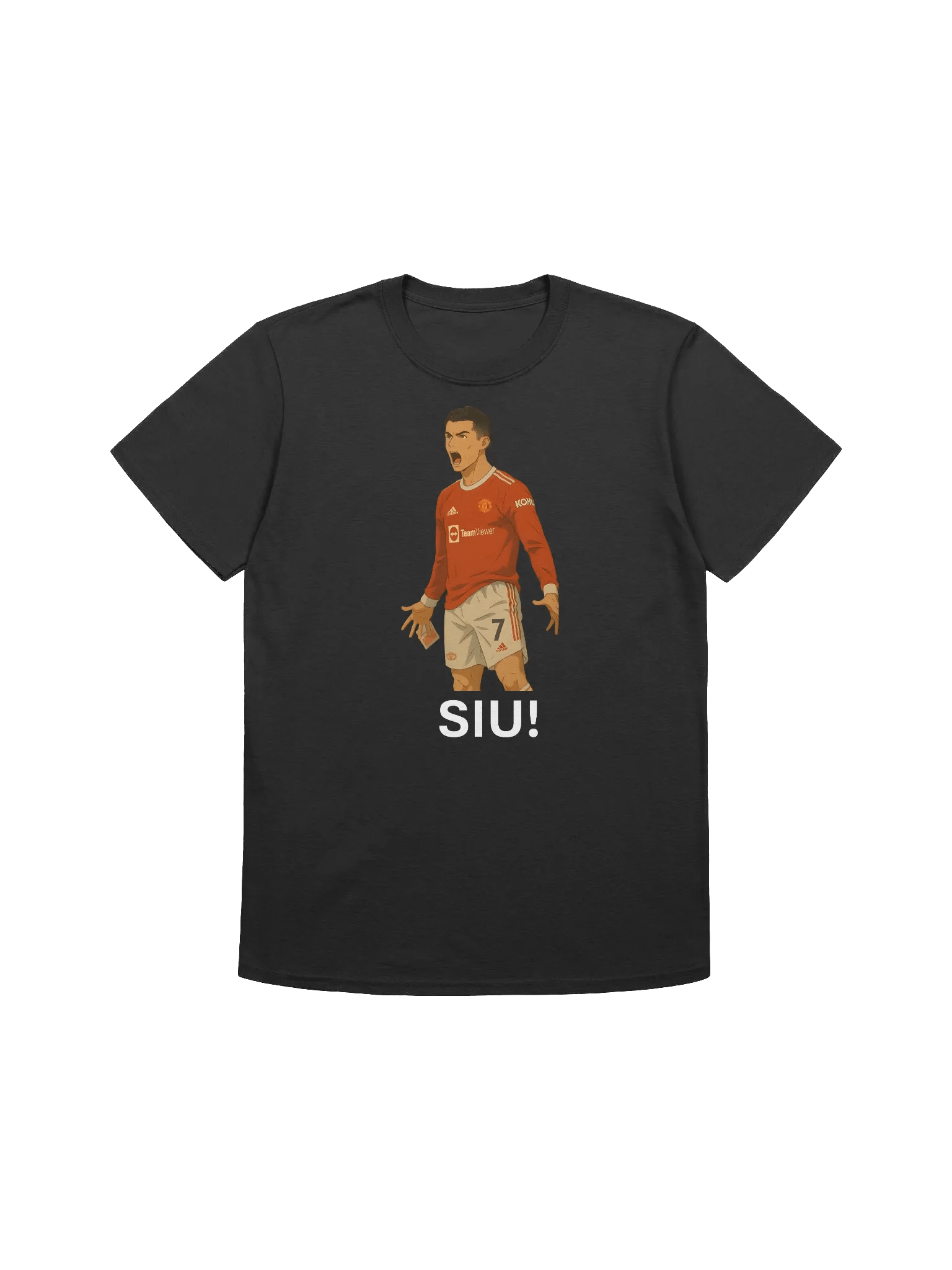 T-Shirt - Cristiano Ronaldo (SIU writing) - Iconic Moment - Manchester United (Various Colours) product image (5)