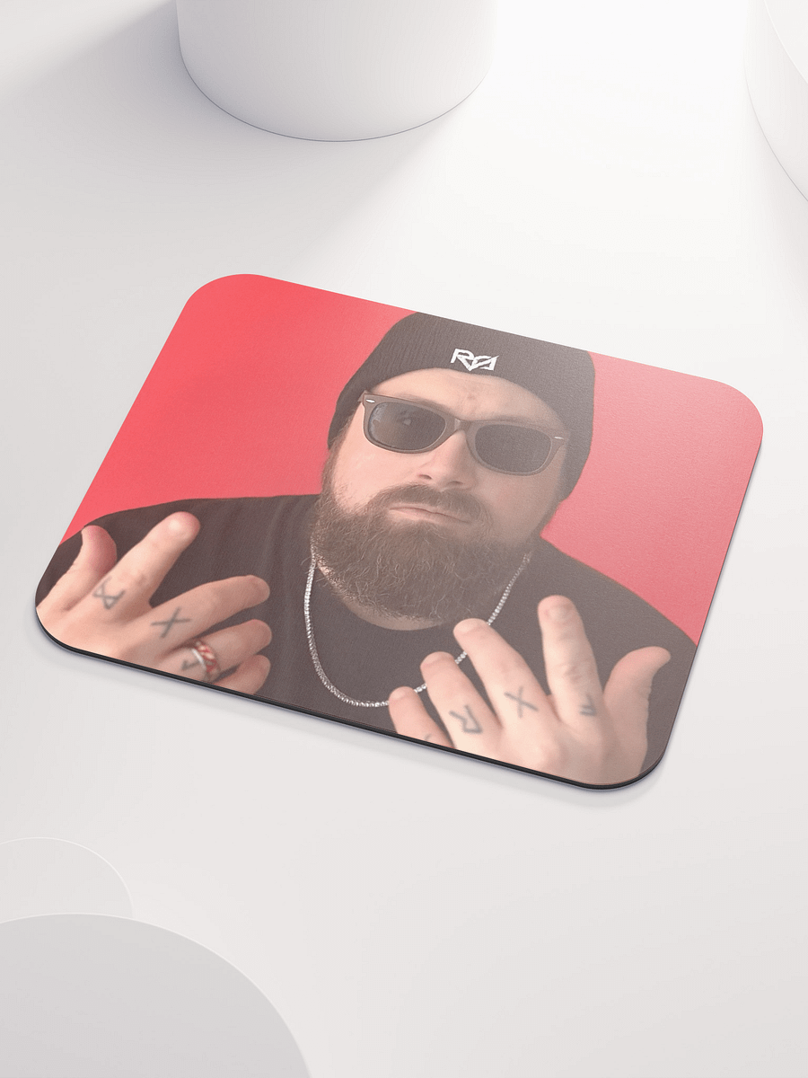Raspberry Sky Red Mouse Pad product image (3)