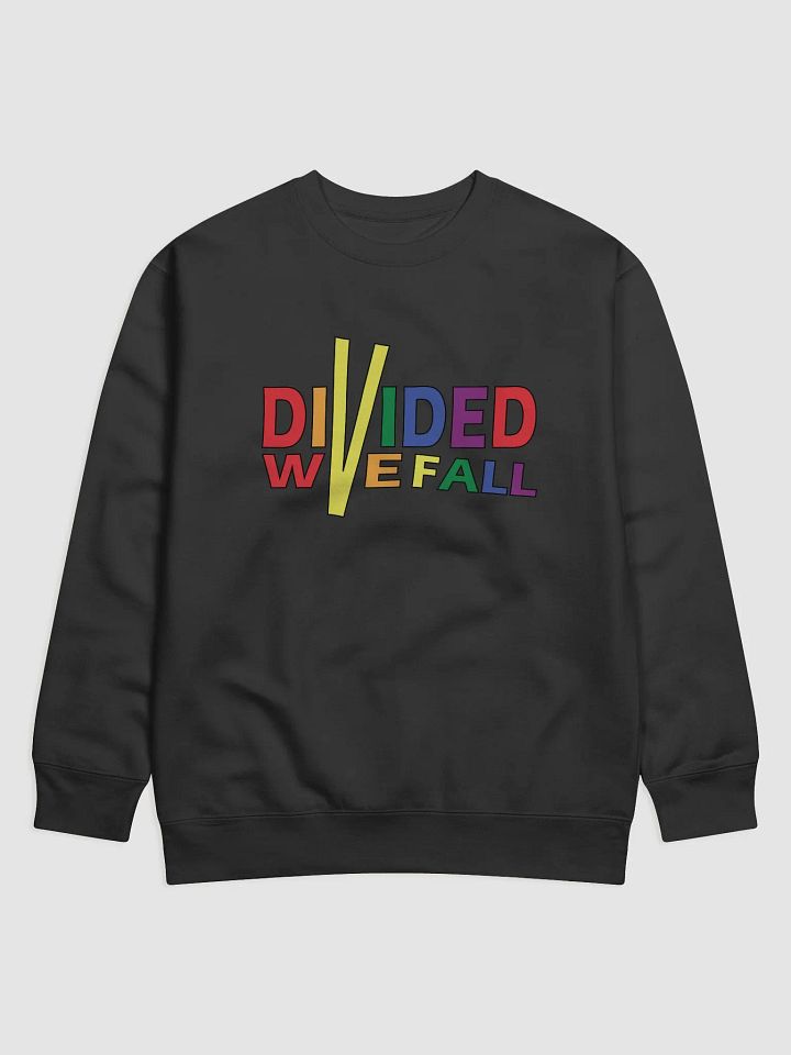 Divided We Fall - Colour - Cotton Heritage Premium Sweatshirt product image (2)