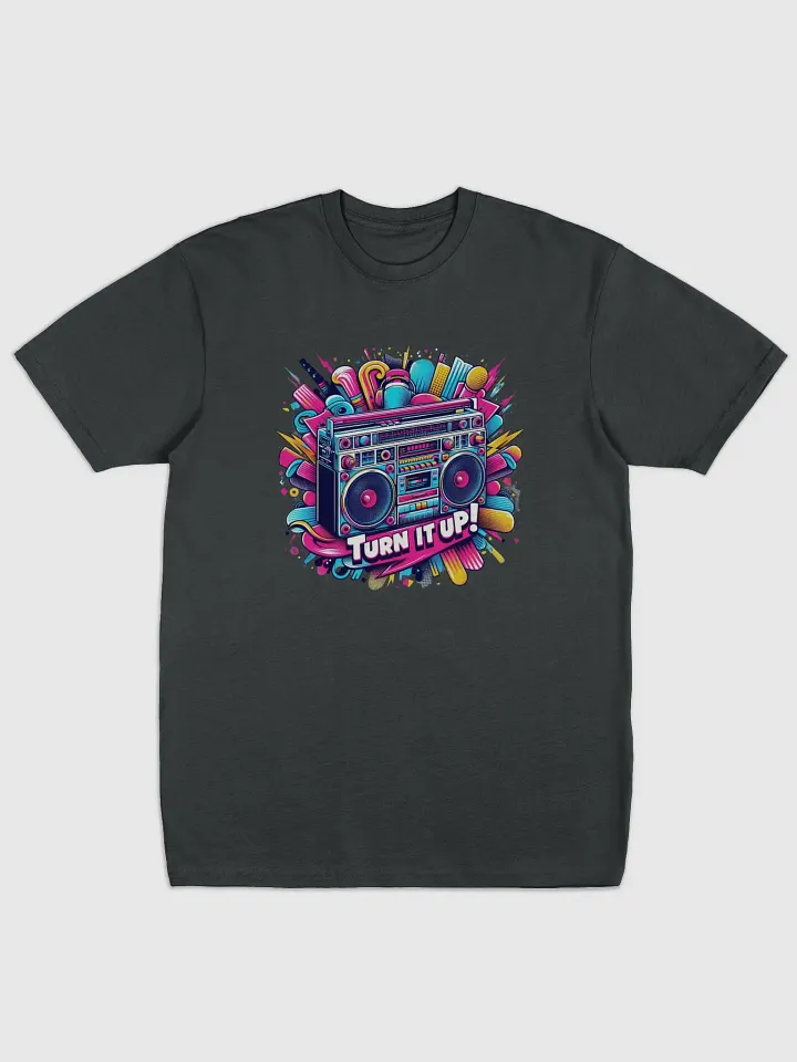 Retro Boombox Blast Men's Tee | AI Design oldschool product image (1)