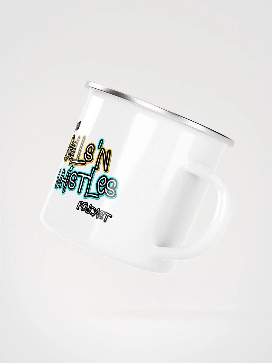 The Bells 'N Whistles Podcast Enamel Mug product image (3)