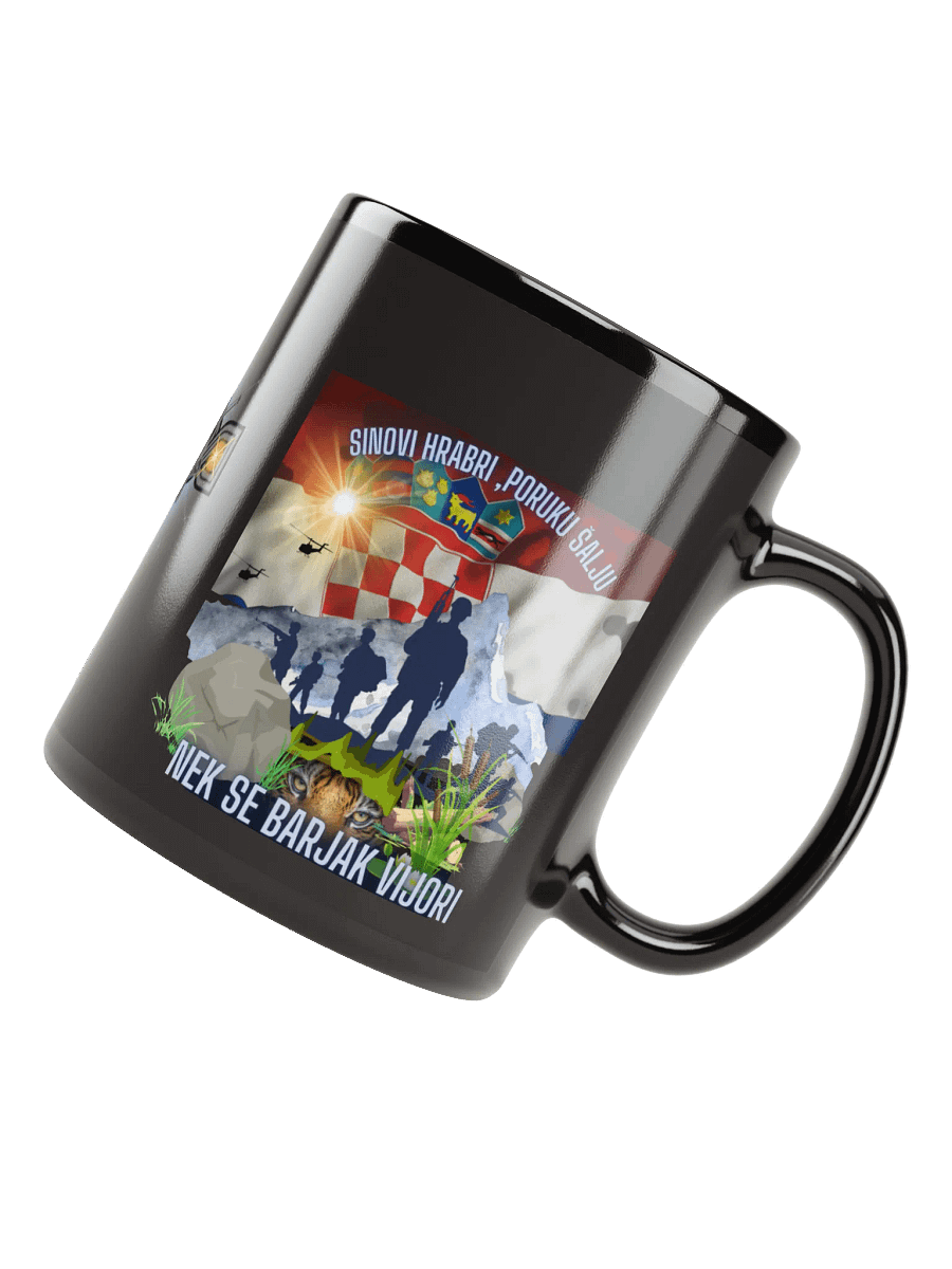 Croatian Pride Oluja 95 Glossy Mug product image (8)